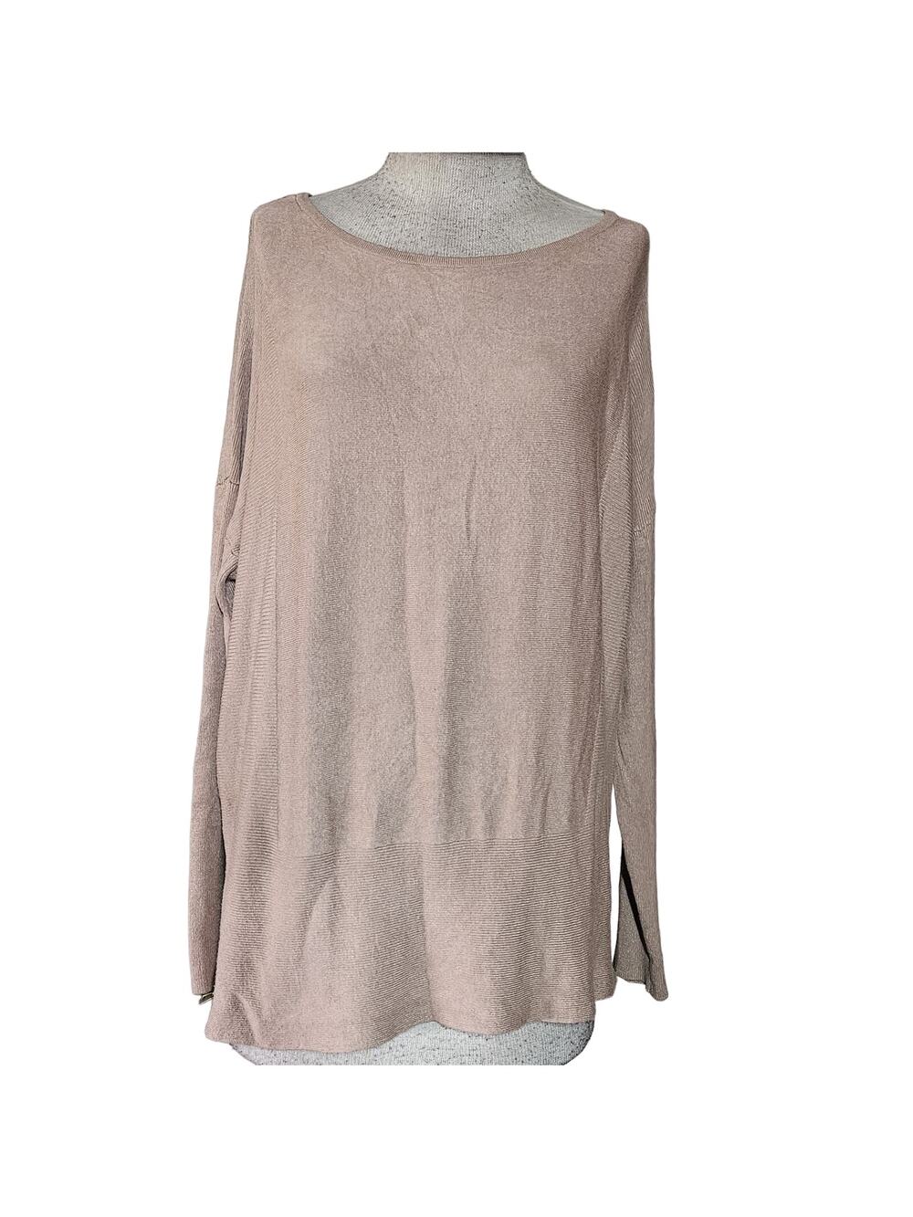 Atmosphere Lightweight Side Zipper Detail Sweater Size XL